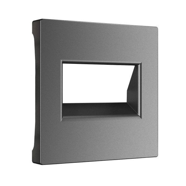 Накладка для двойной розетки Еthernet RJ-45 Werkel графит W1191164 4690389194467 Накладка для двойной розетки Еthernet RJ-45 Werkel графит W1191164 4690389194467