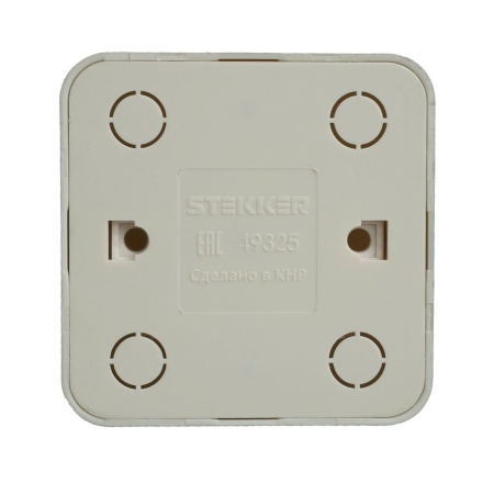 Розетка 2P Stekker София серебро MST10-11-03 49325