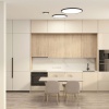 Потолочный светодиодный светильник Denkirs Thin DK6524-BK