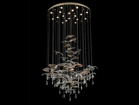 Люстра NEWPORT 8220/80 С gold polished