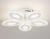 Потолочная светодиодная люстра Ambrella light Acrylica Original FA4015