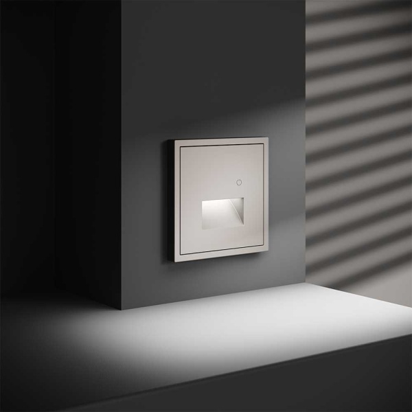 Подсветка светодиодная встраиваемая Voltum S70 с датчиком, (кашемир) VLS070703