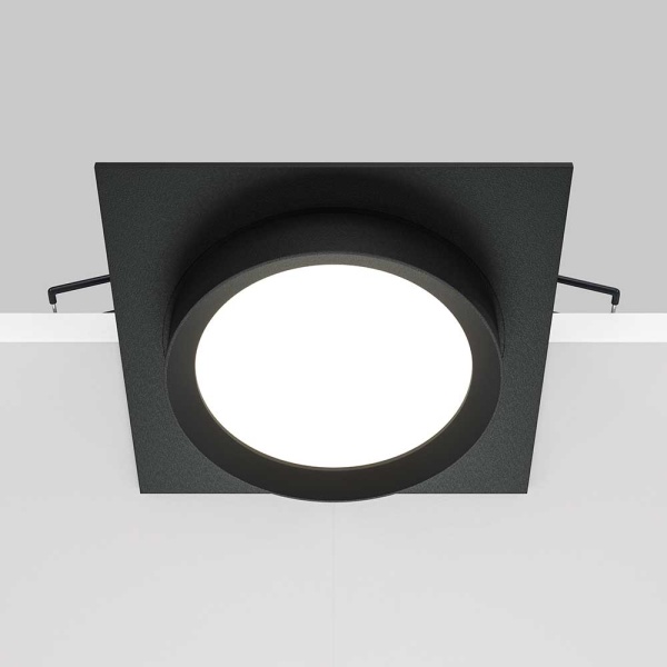 Встраиваемый светильник Maytoni Hoop DL086-GX53-SQ-B