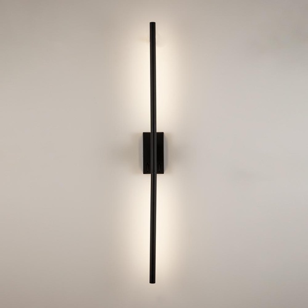 Настенный светильник Arte Lamp Lines A2029AP-1BK