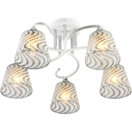 Потолочная люстра Reluce 01391-0.3-05 WH+CR