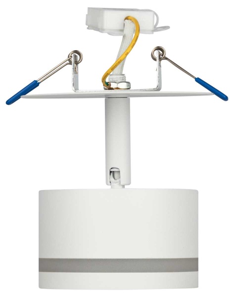 Светильник встраиваемый ЭРА DK114 WH под лампу GX53 поворотный белый Б0059789