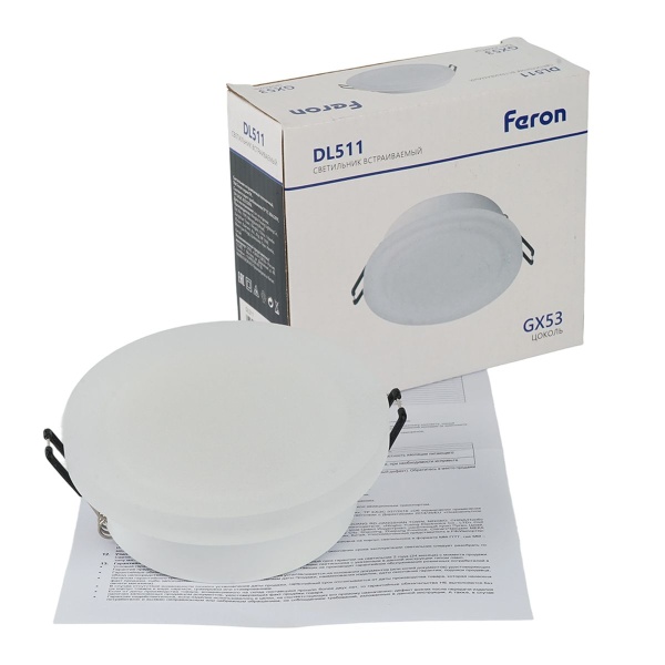 Встраиваемый светильник Feron DL511 51946