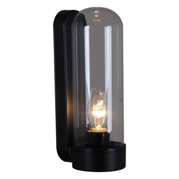 Уличный настенный светильник Reluce 08336-9.2-001JH E27 BK RLOS