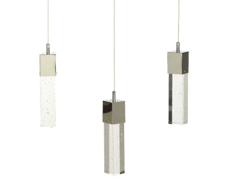 Подвесной светодиодный светильник Kink Light Аква 08510-3AS(4000K)
