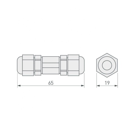 Коннектор Arlight KLW-2 016900