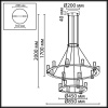 Подвесной светильник Odeon Light Defance Hightech 7143/110L