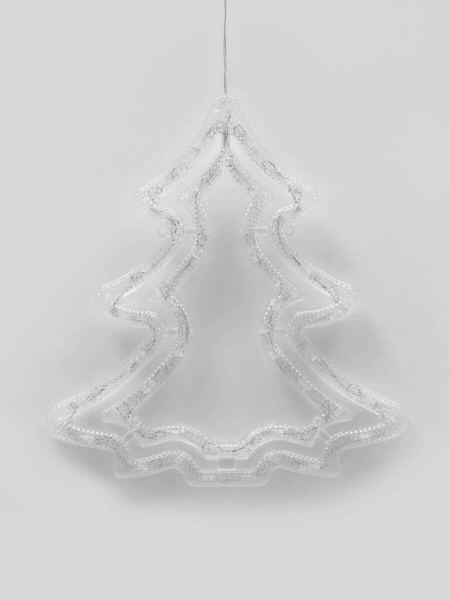 Подвесной светодиодный светильник «Ёлочка» Uniel ULD-H3543-070/STA White IP20 Xmas Tree UL-00001405 Подвесной светодиодный светильник «Ёлочка» Uniel ULD-H3543-070/STA White IP20 Xmas Tree UL-00001405