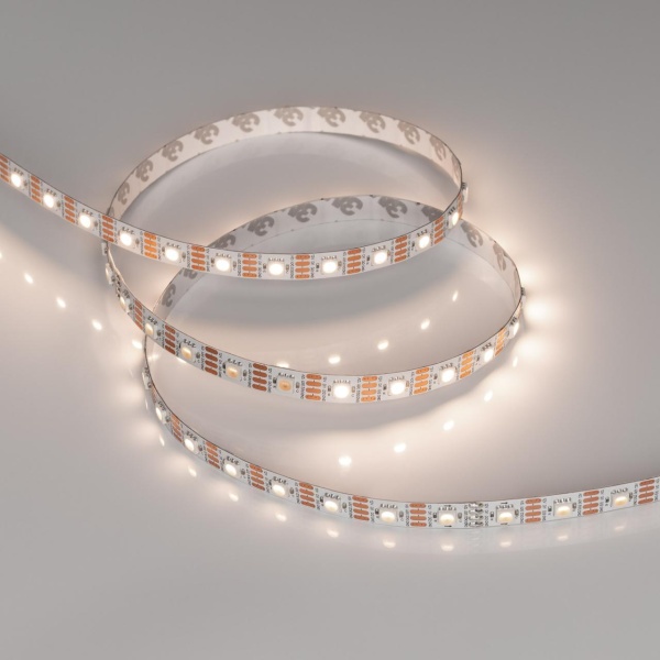 Светодиодная лента Arlight 9,3W/m 60LED/m 5060SMD дневной белый 5M SPI-B60-10mm 12V Day4000-PX1-RAM 037828