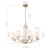 Подвесная люстра ST Luce Opalus SL1403.303.08