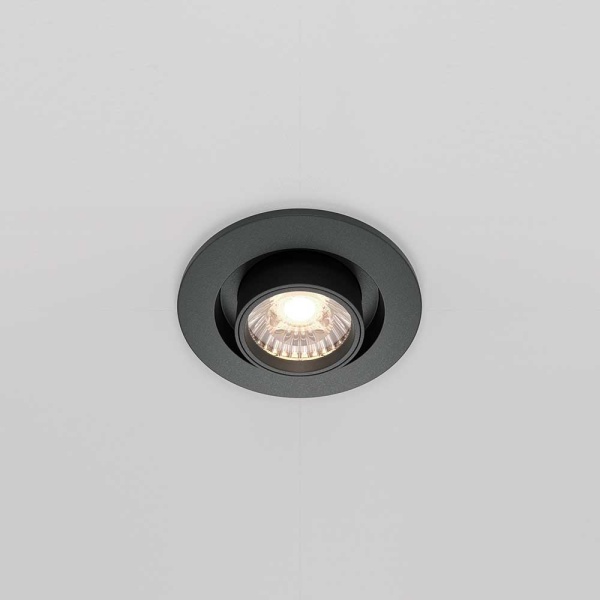 Встраиваемый светодиодный спот Maytoni Technical Hidden DL045-01-10W4K-B