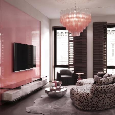 Подвесная люстра Loft IT Murano 10580/800 Clear pink