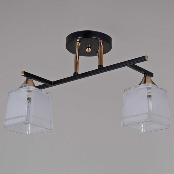 Потолочная люстра Reluce 46460-0.3-02 BK+FG