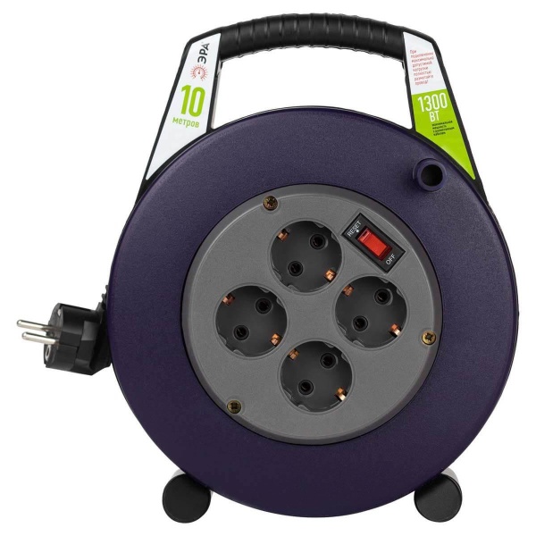 Удлинитель силовой ЭРА 4гн 10м с/з BPx-4e-3x0,75-10m Б0052925 Удлинитель силовой ЭРА 4гн 10м с/з BPx-4e-3x0,75-10m Б0052925