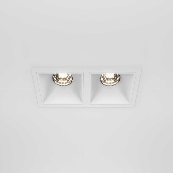 Встраиваемый светильник Maytoni Technical DL043-02-10W4K-D-SQ-W