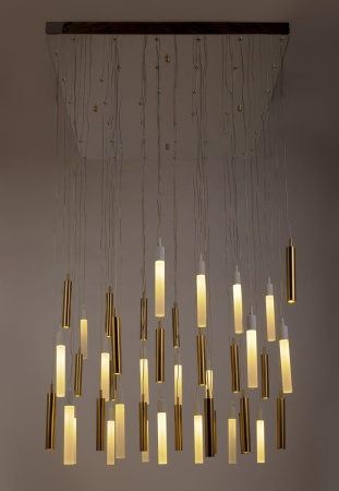 Подвесная светодиодная люстра Abrasax Mia PL.4303-42BR