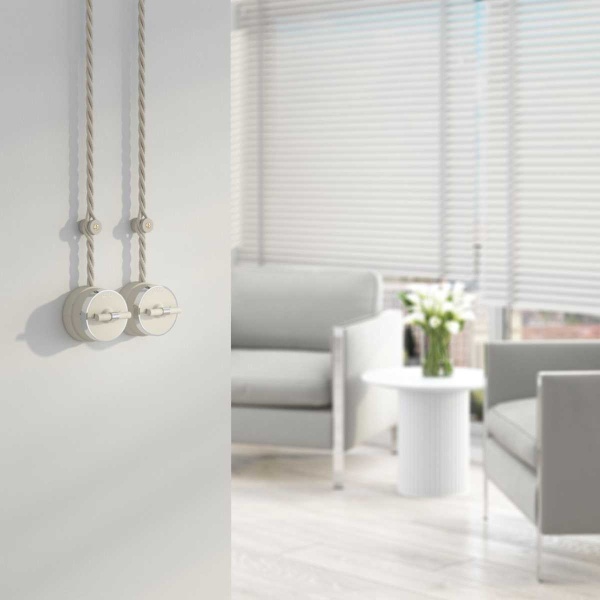 Переключатель-выключатель Werkel Vintage слоновая кость матовый/хром W5812055 4690389174681