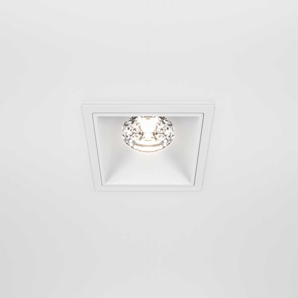 Встраиваемый светильник Maytoni Alfa LED DL043-01-15W4K-D-SQ-W