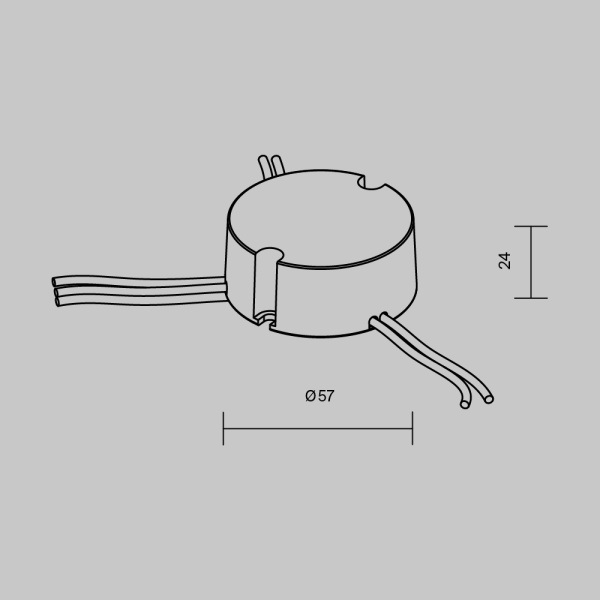 Источник тока Maytoni Lighting control 721026 Источник тока Maytoni Lighting control 721026