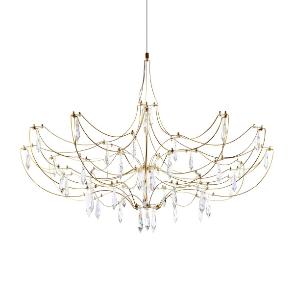 Подвесная люстра Loft IT Mira 10589/900 Gold Asfour