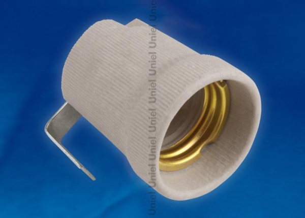 Патрон Uniel ULH-E27P-Ceramic 11023 Патрон Uniel ULH-E27P-Ceramic 11023