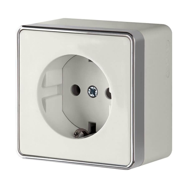 Розетка с заземлением Werkel Gallant слоновая кость W5071003 4690389164477 Розетка с заземлением Werkel Gallant слоновая кость W5071003 4690389164477