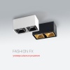 Потолочный светильник Italline FASHION FX1 black + FASHION FXR gold