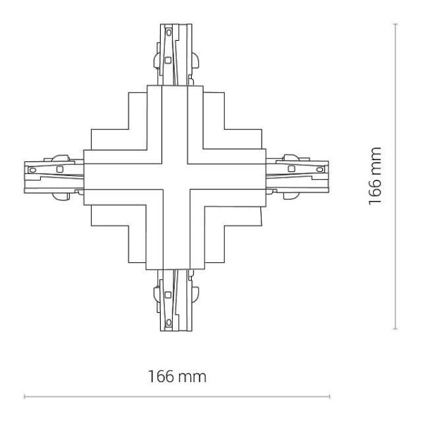 Коннектор X-образный Nowodvorski Ctls Power 8680