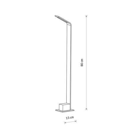 Уличный светильник Nowodvorski Slim Led Black 11540