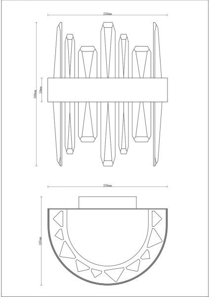 Настенный светодиодный светильник Moderli Emanuel V9081-WL
