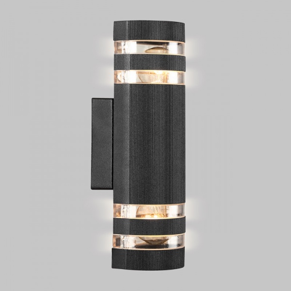 Уличный настенный светильник IMEX IL.0014.0025-2-BK