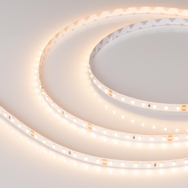 Светодиодная лента Arlight 10W/m 98LED/m 2835SMD теплый белый 5M 019915(2)