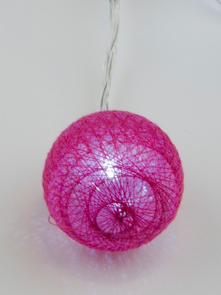 Светодиодная гирлянда Uniel Клубки белый ULD-S0200-010/STB/2AA White IP20 Tangles-1 UL-00007341