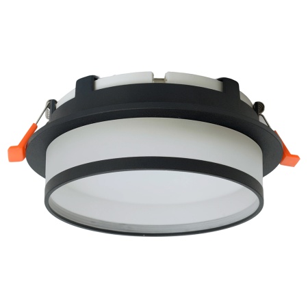 Светильник встраиваемый Feron DL700  потолочный GX70 черный круг 51094