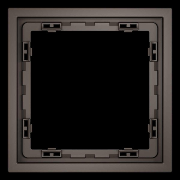 Рамка пластиковая S70 на 1 пост, (капучино) Voltum VLS100114