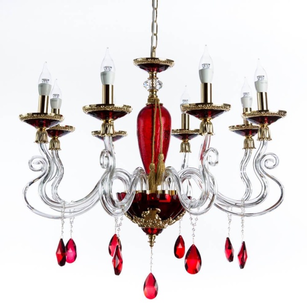 Подвесная люстра Divinare Simona 5125/10 LM-8 Подвесная люстра Divinare Simona 5125/10 LM-8