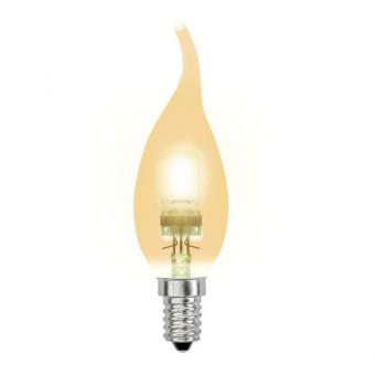 Лампа галогенная (04121) E14 42W золотоая HCL-42/CL/E14 flame gold