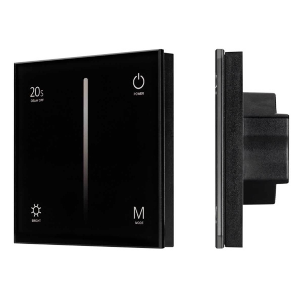 Панель управления Arlight Smart-P6-DIM-G-IN Black 034780 Панель управления Arlight Smart-P6-DIM-G-IN Black 034780