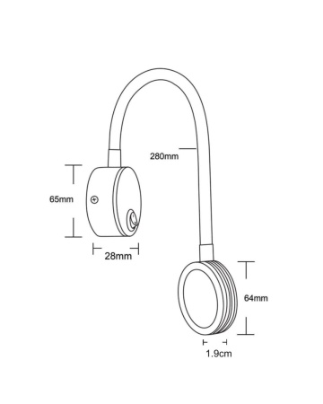 Бра Freya Rachel FR6034WL-L3B