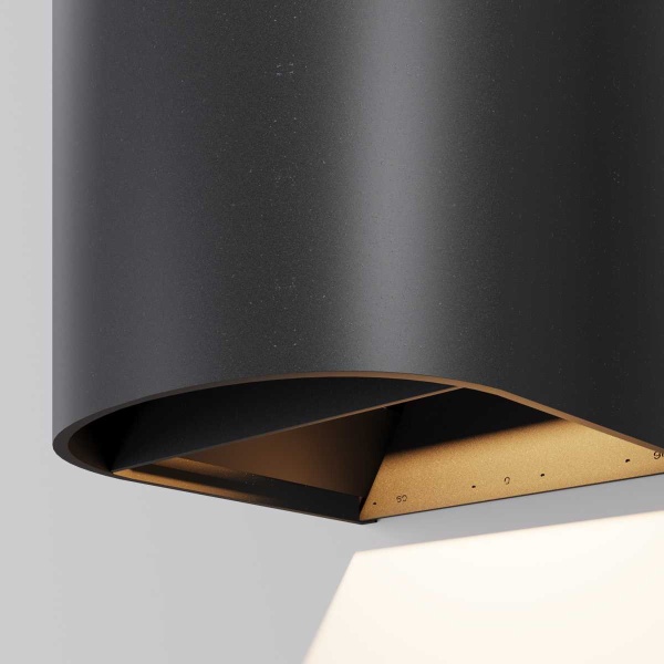 Уличный настенный светильник Maytoni Outdoor Drape O526WL-L10B3K