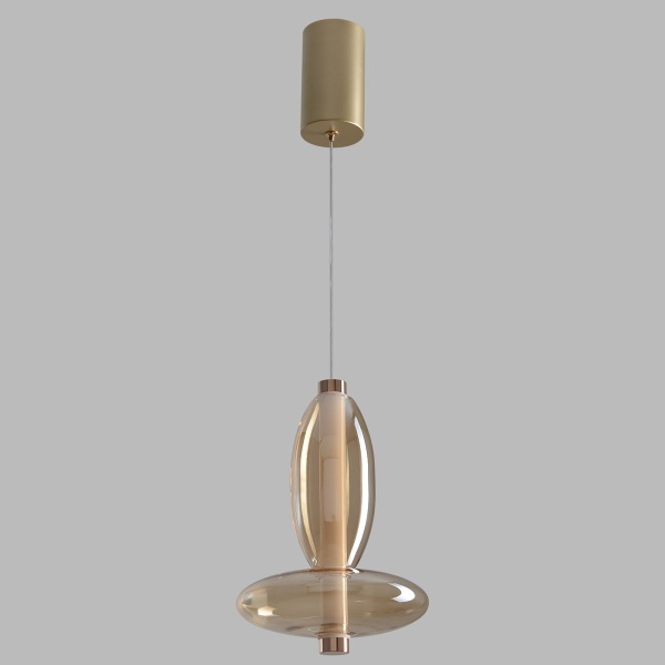 Подвесной светодиодный светильник Crystal Lux Quasar SP7W Led Amber