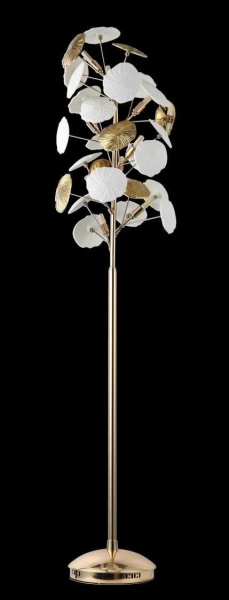 Торшер Alfa Light F2924-12 Φ390*1640 E14*9 GD