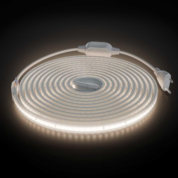 Комплект светодиодной влагозащищенной ленты Apeyron 10W/m 120LED/m 2835SMD белый 5M 10-141