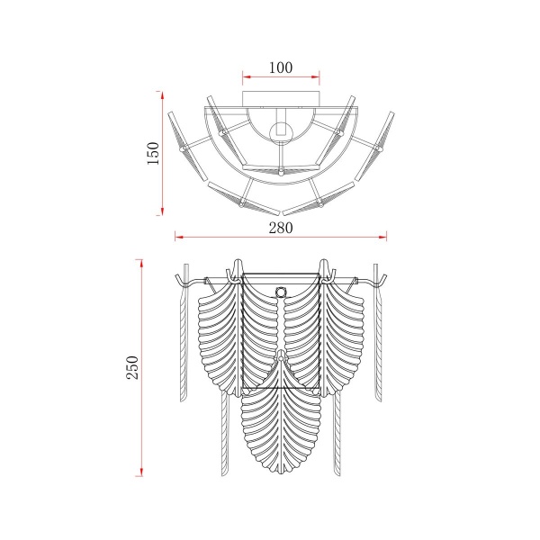 Бра Freya Hloya FR5143WL-01G