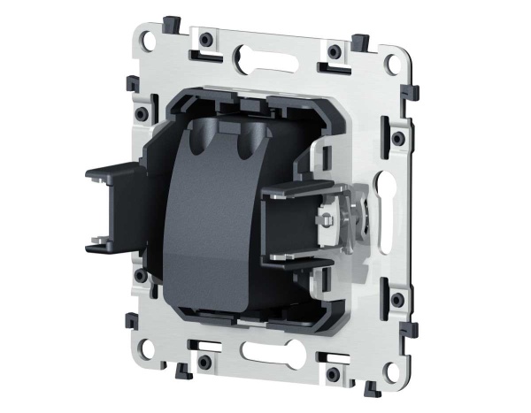 Механизм TV розетки оконечной экранированной Ambrella Volt VM199