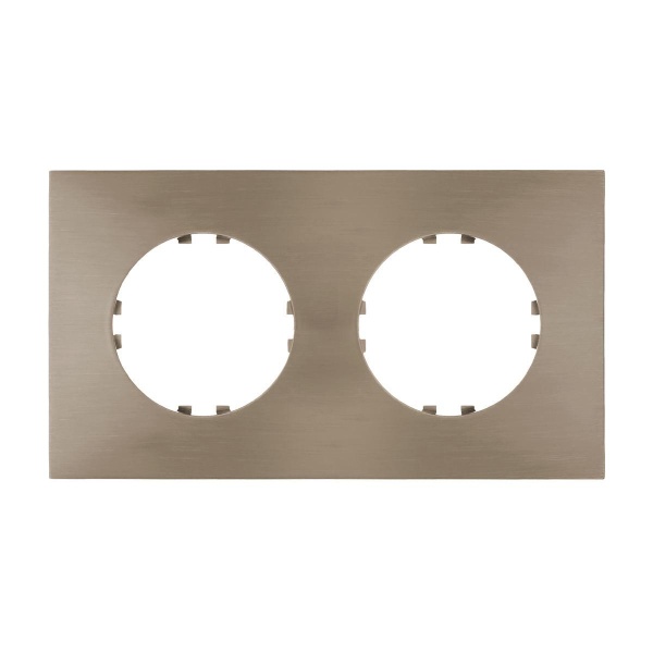 Рамка LK Studio 2-постовая квадрат (бронза) Vintage-Quadro 884227-1